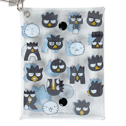 Badtz-Maru Funny Face PVC Pouch w Carabiner