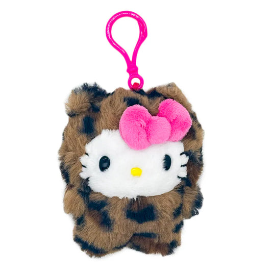 Hello Kitty Flat Leopard Mascot Clip On