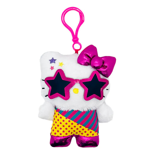 Hello Kitty Flat Star Sunglasses Mascot Clip On