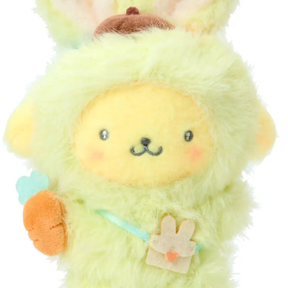 Pompompurin Bunny Keychain with Mascot