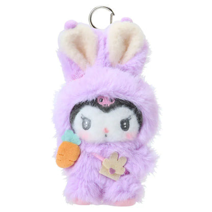 Kuromi Bunny Keychain with Mascot