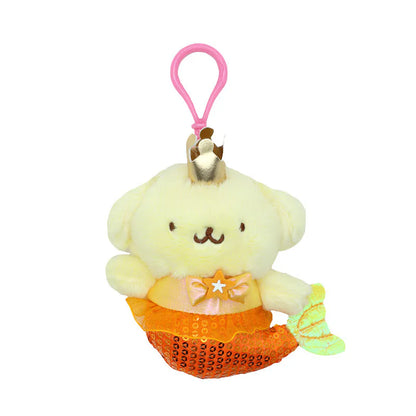 Pompompurin Spangle Mermaid Mascot Clip On