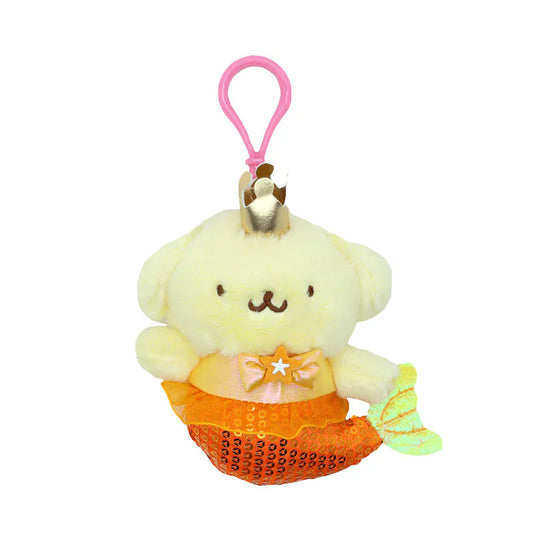 Pompompurin Spangle Mermaid Mascot Clip On