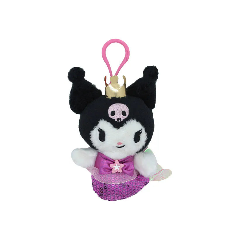 Kuromi Spangle Mermaid Mascot Clip On