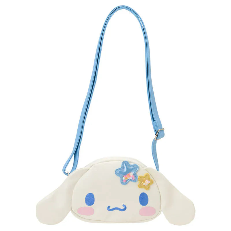 Cinnamoroll Face Stars Diecut Shoulder Bag