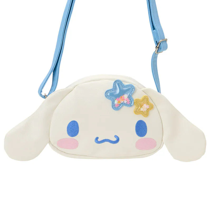 Cinnamoroll Face Stars Diecut Shoulder Bag