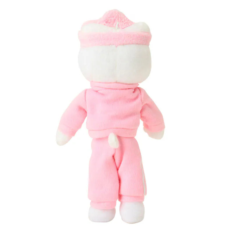 Hello Kitty Sanrio Closet Collection Tracksuit Keychain with Mascot