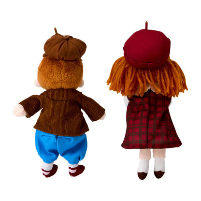 Vaudeville Duo Look Keychain with Mascot