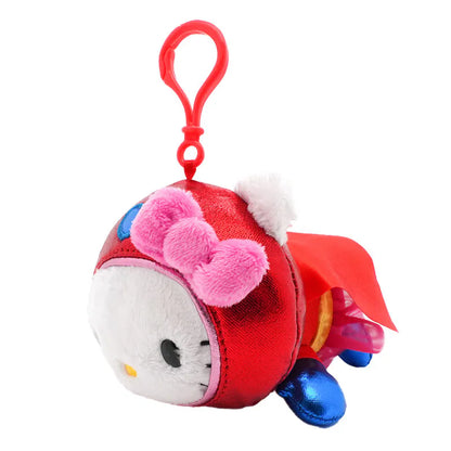 Hello Kitty Hero Mascot Clip On