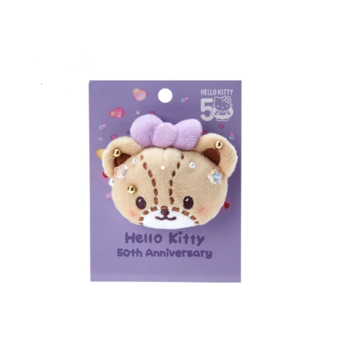 Hello Kitty and Friends 50th Birthday Rhinestone Brooch