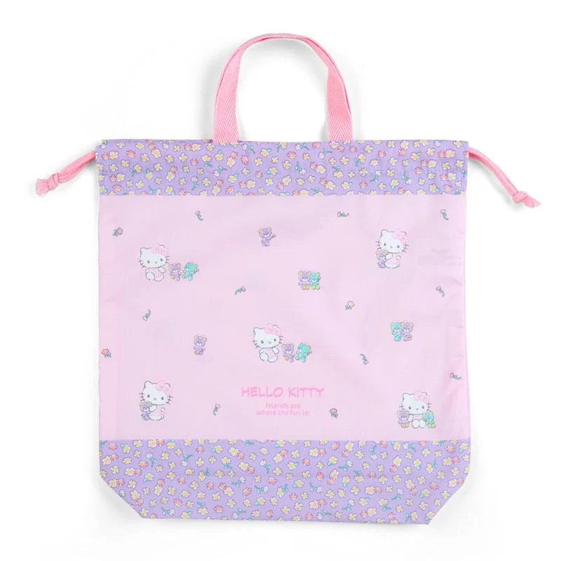 Sanrio Characters Drawstring Tote Bag