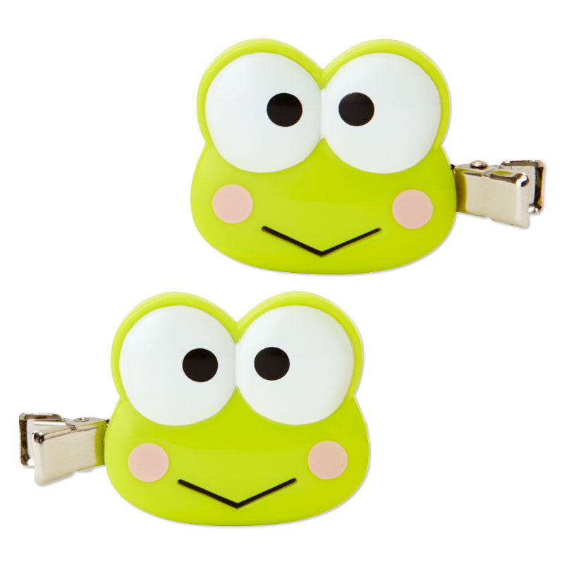 Keroppi D-cut Bangs Clip Set