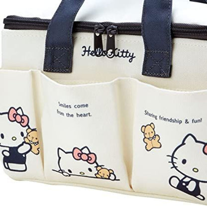 Sanrio Characters Medium Storage Box with Pockets and Handle: