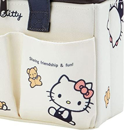 Sanrio Characters Medium Storage Box with Pockets and Handle: