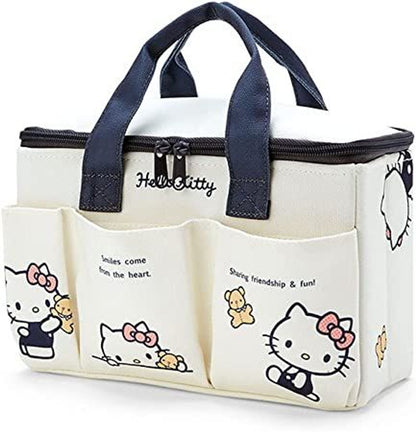 Sanrio Characters Medium Storage Box with Pockets and Handle: