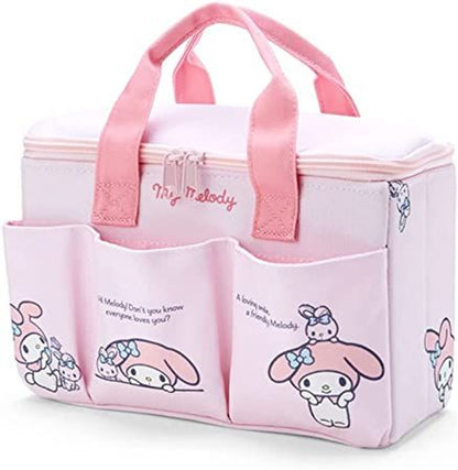 Sanrio Characters Medium Storage Box with Pockets and Handle: