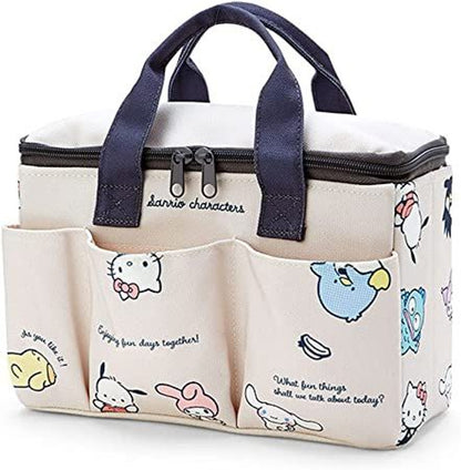 Sanrio Characters Medium Storage Box with Pockets and Handle: