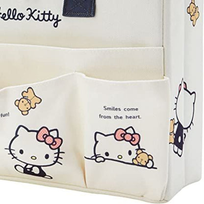 Sanrio Characters Large Storage Box with Pockets and Handle