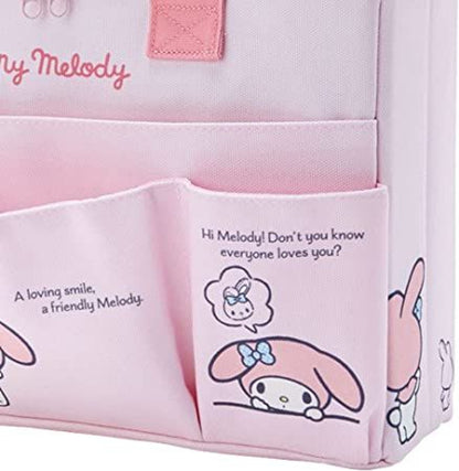 Sanrio Characters Large Storage Box with Pockets and Handle