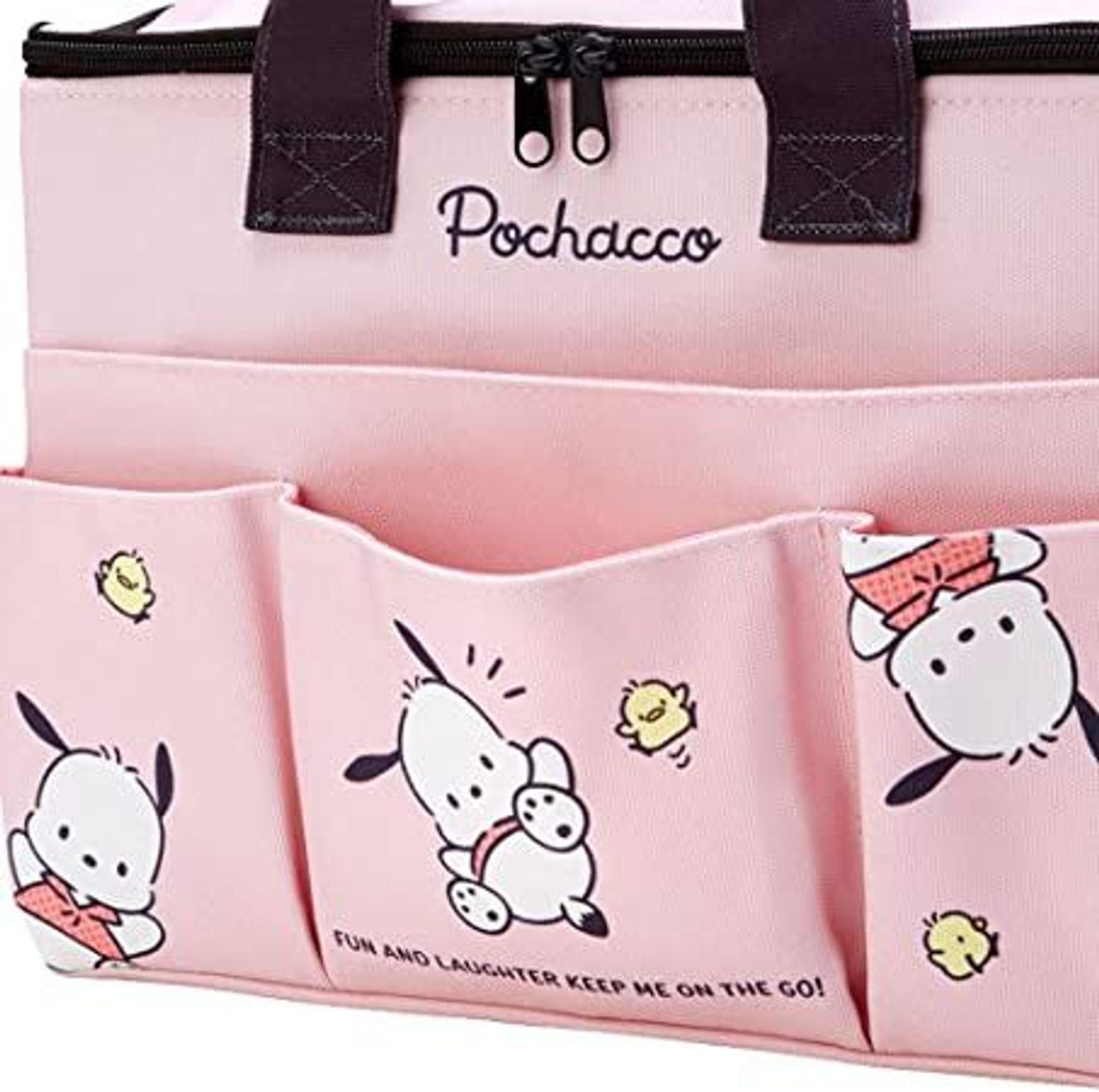 Sanrio Characters Large Storage Box with Pockets and Handle