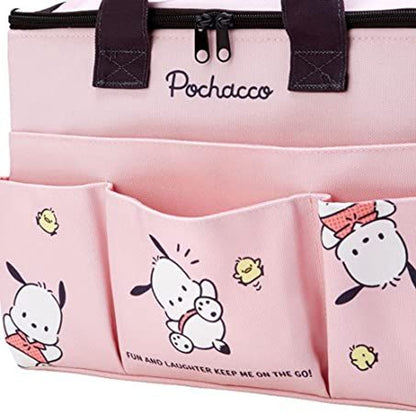 Sanrio Characters Large Storage Box with Pockets and Handle