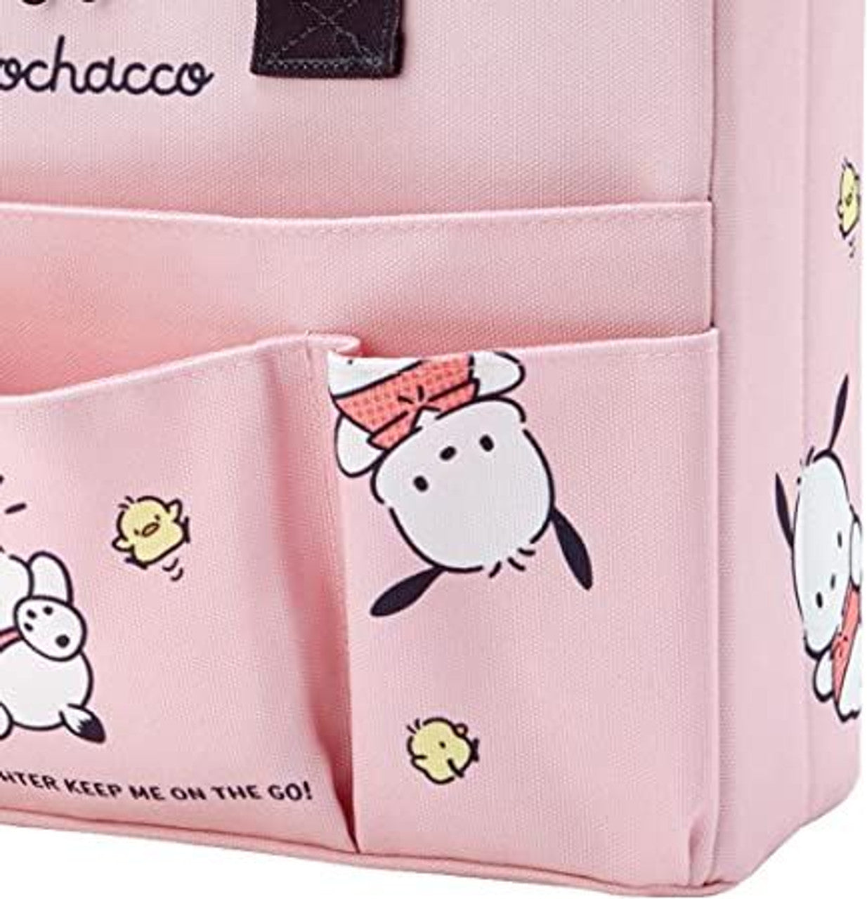 Sanrio Characters Large Storage Box with Pockets and Handle