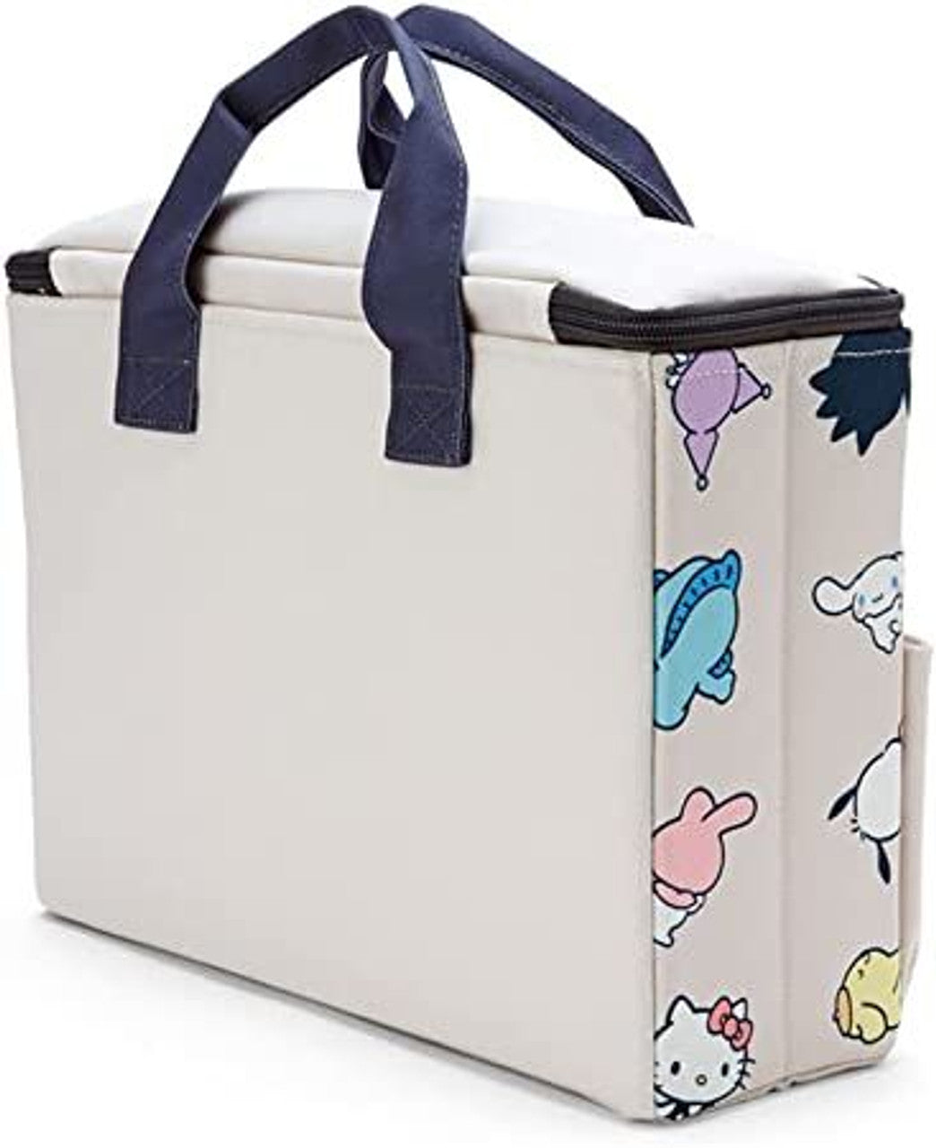 Sanrio Characters Large Storage Box with Pockets and Handle