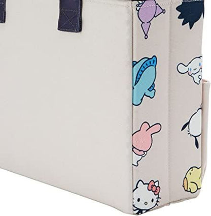 Sanrio Characters Large Storage Box with Pockets and Handle