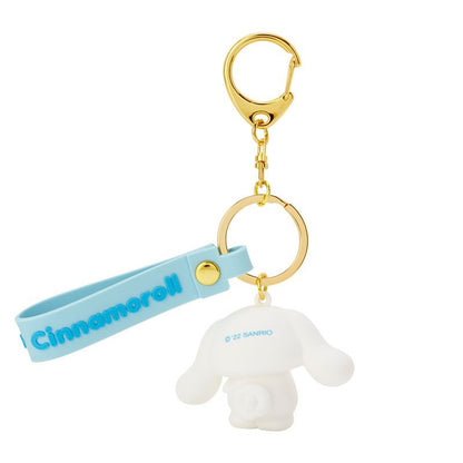 Cinnamoroll Keyring with Plastic Mascot