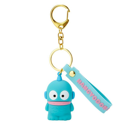 Hangyodon Keyring with Plastic Mascot