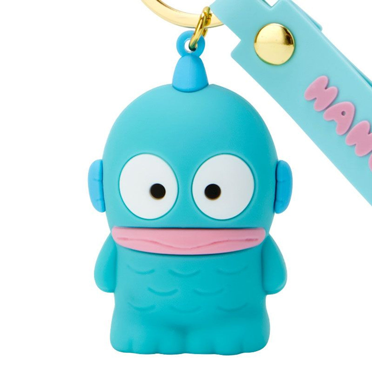 Hangyodon Keyring with Plastic Mascot