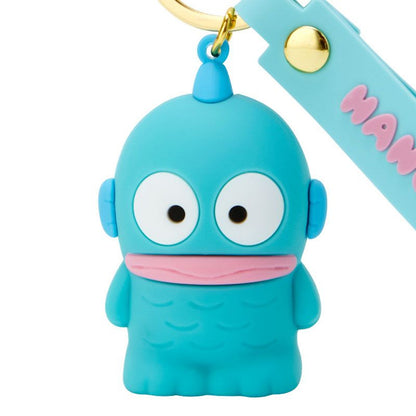Hangyodon Keyring with Plastic Mascot
