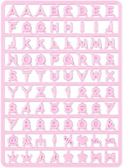 Letter Accessories for PACHI Tag/Card Charms