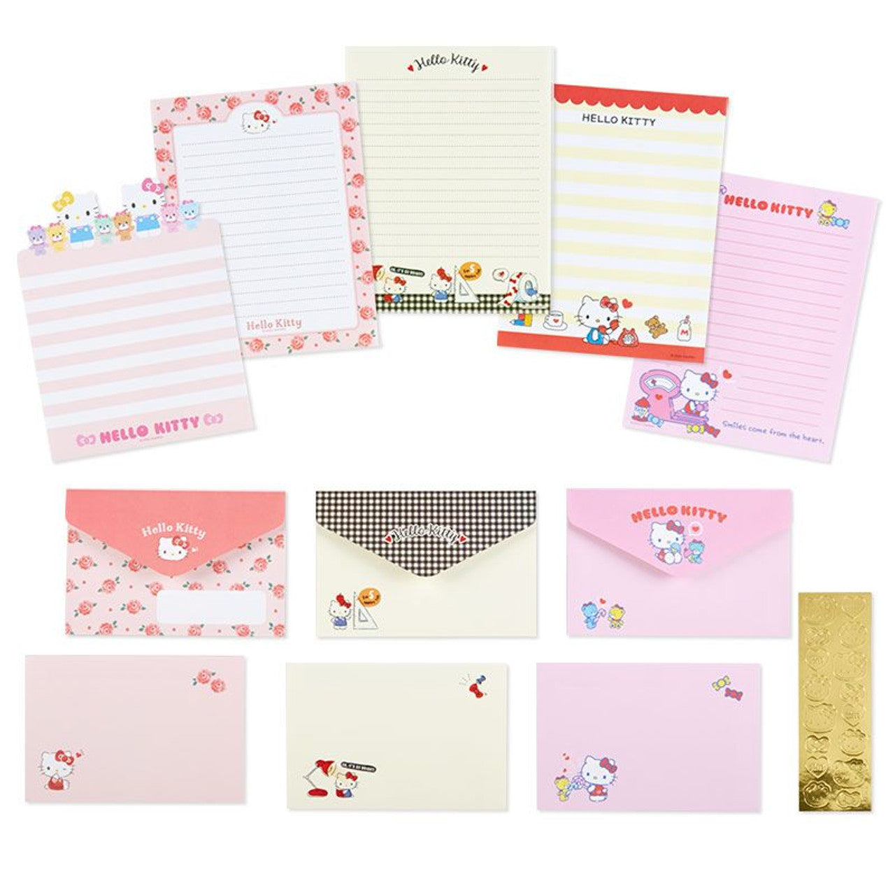 Sanrio Characters Letter Set