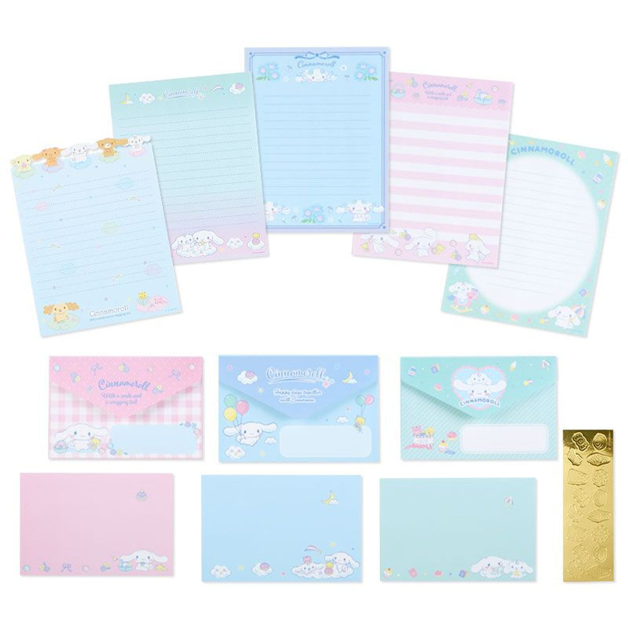 Sanrio Characters Letter Set