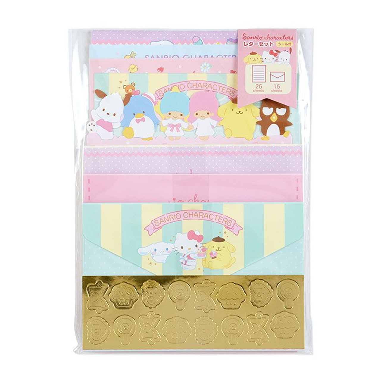 Sanrio Characters Letter Set Mix