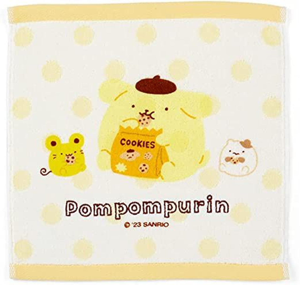 Pompompurin Round Petite Towel
