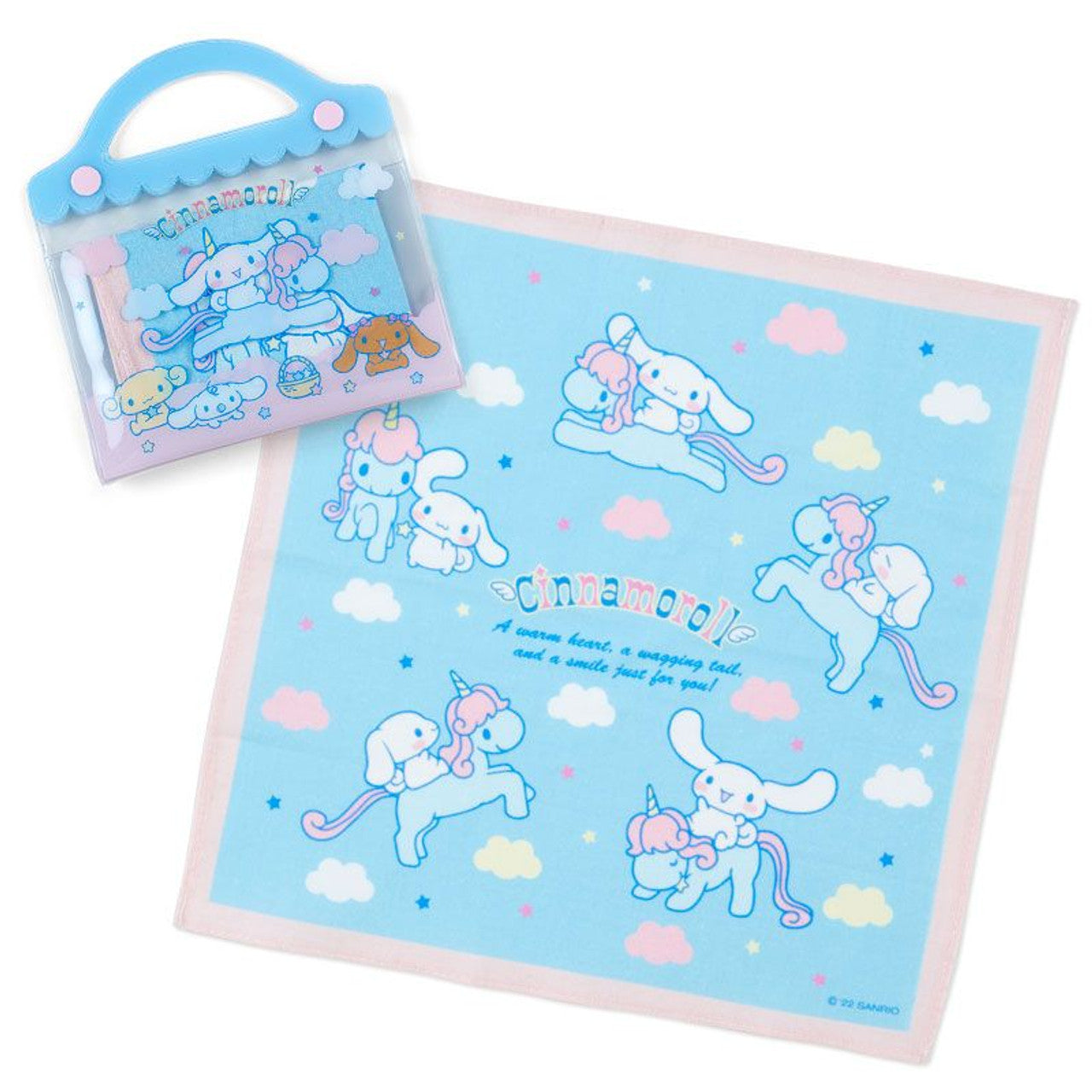 Sanrio Characters Case and Handkerchief
