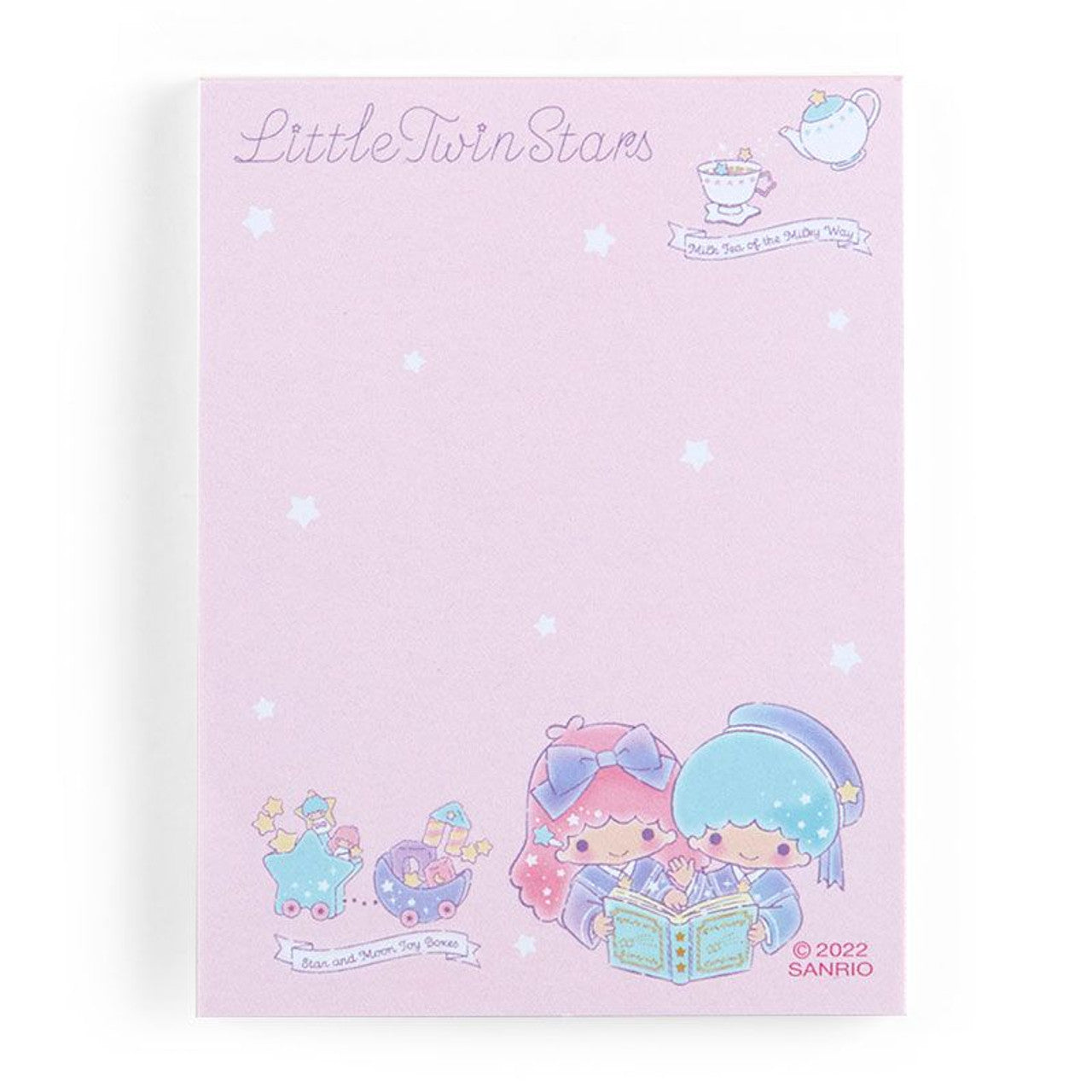 Little Twin Stars Illustration Memo Pad