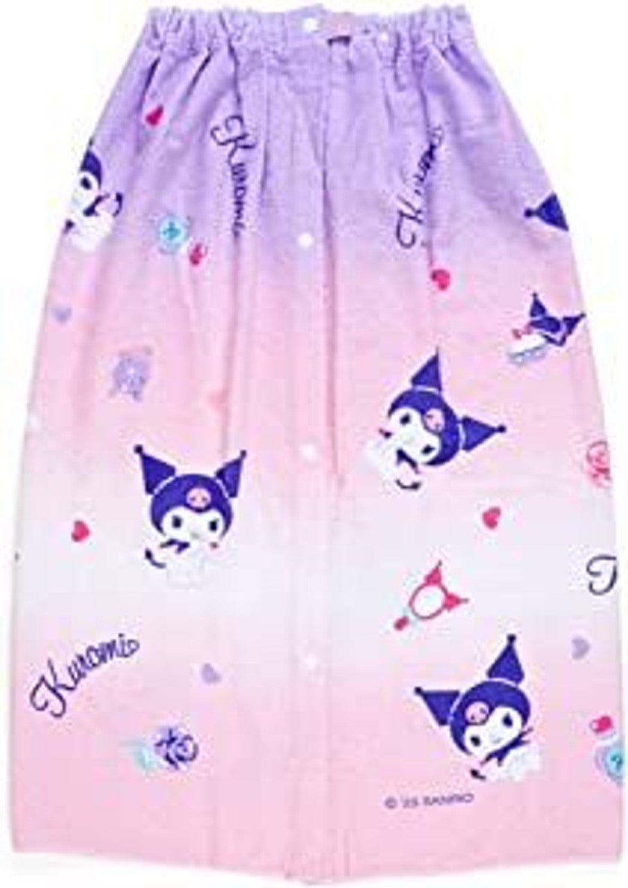 Kuromi Rose Snap Towel 80