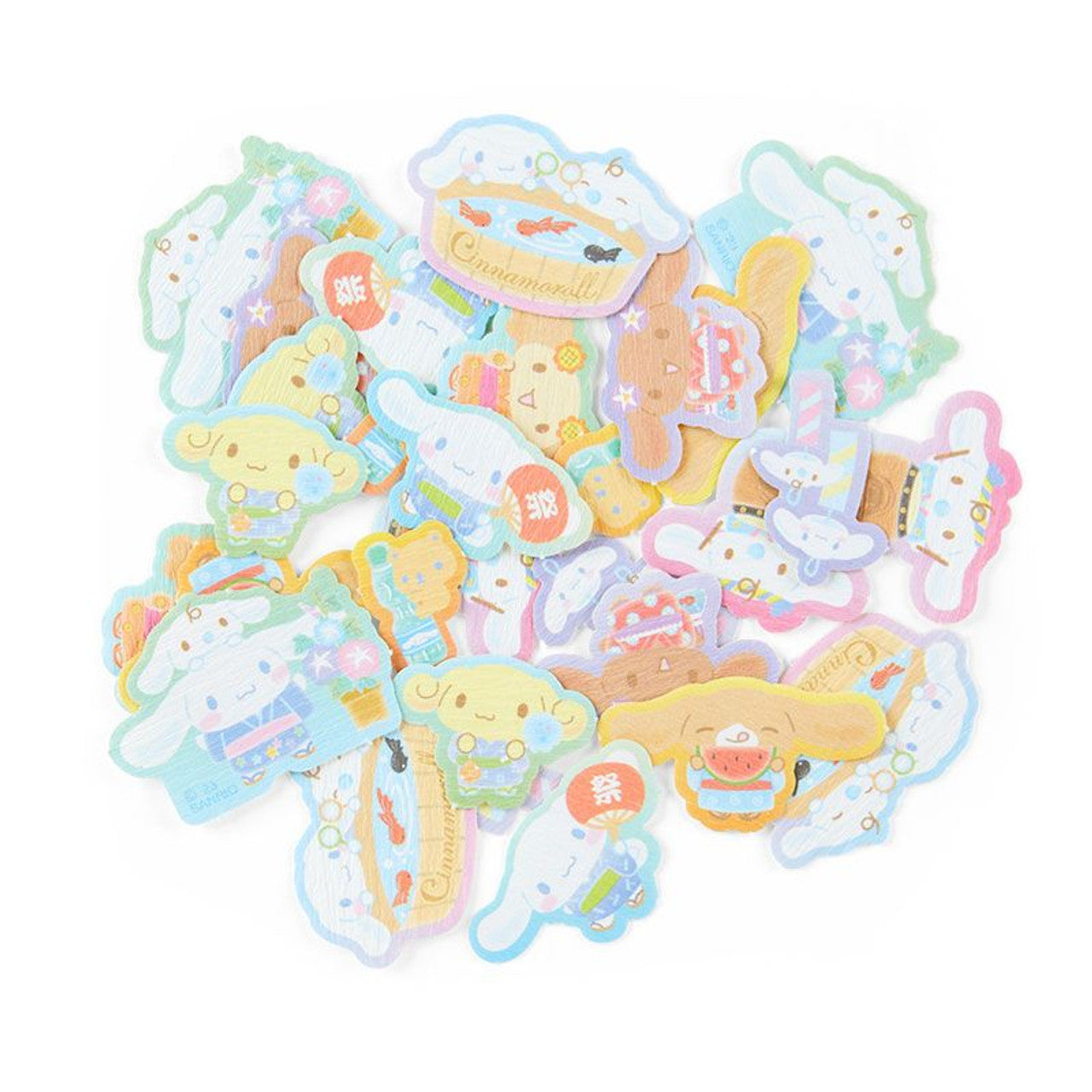 Sanrio Characters Summer Lantern Stickers