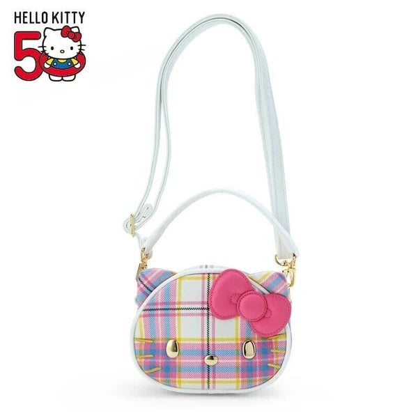 Hello Kitty 50th Anniversary Tartan 2-Way Crossbody Bag