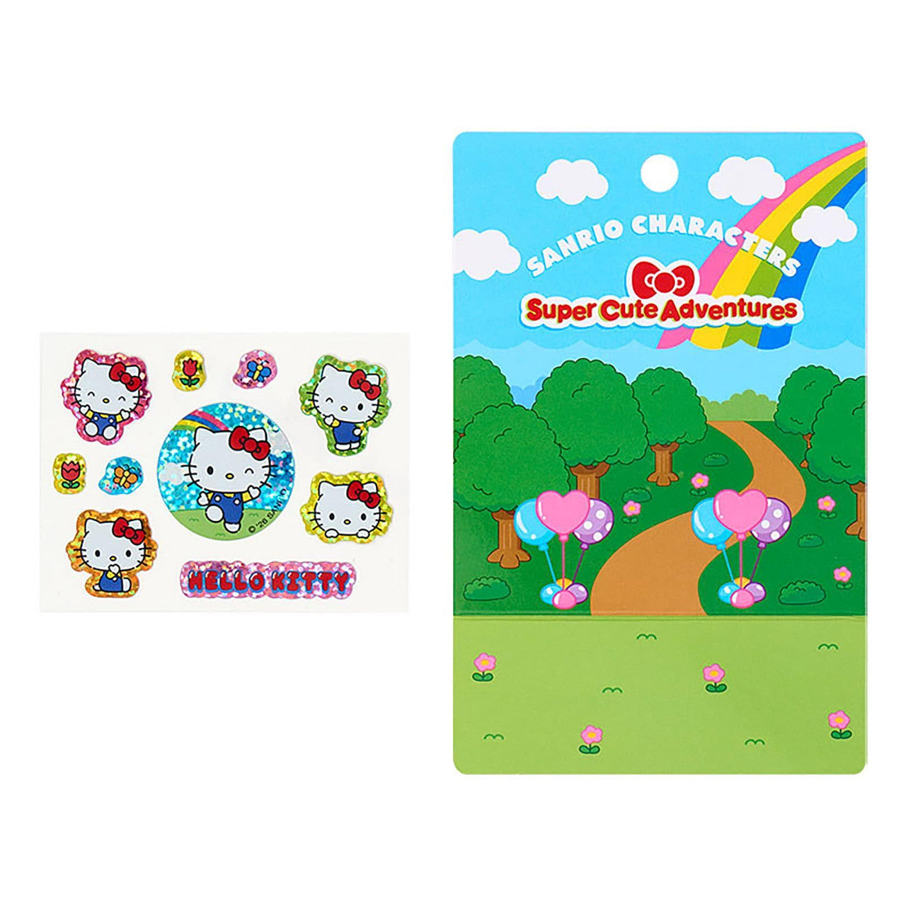 Hello Kitty Charm and Sticker Set