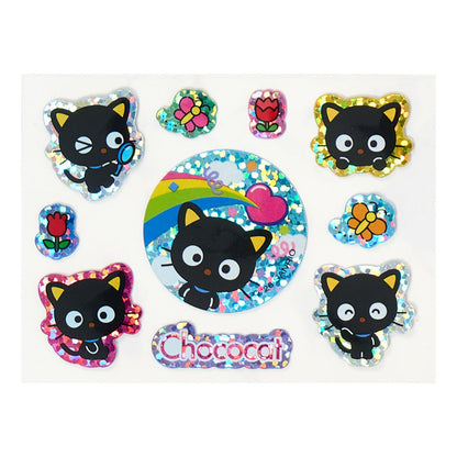 Chococat Super Cute Adventures Charm and Sticker Set