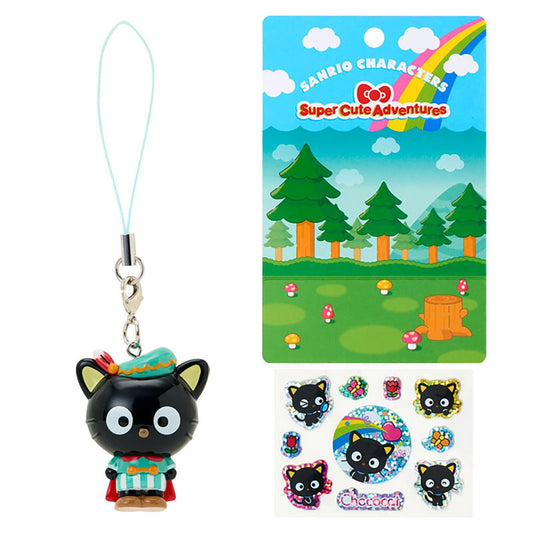 Chococat Super Cute Adventures Charm and Sticker Set