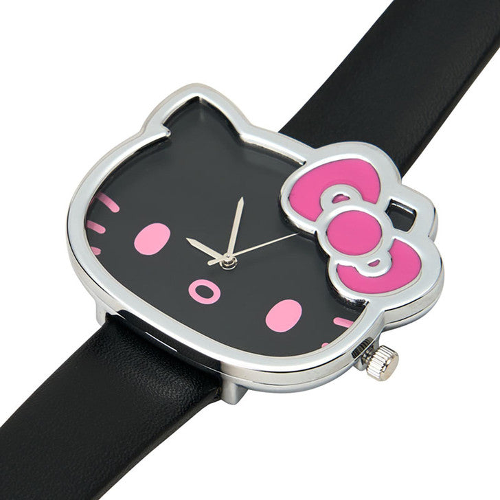 I Love Hello Kitty Black Diecut Wristwatch