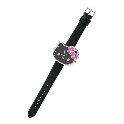 I Love Hello Kitty Black Diecut Wristwatch