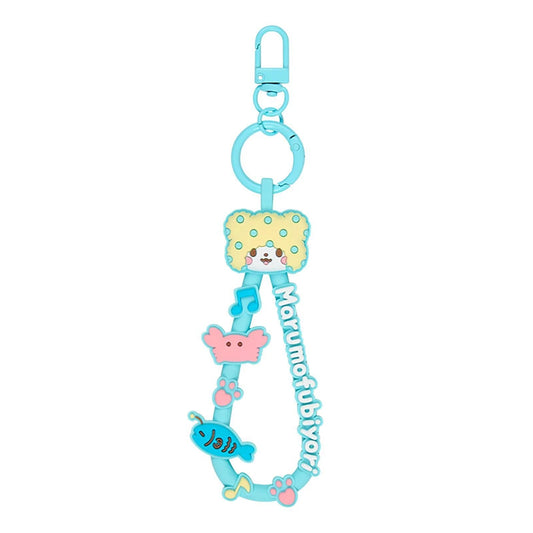 Marumofubiyori Rubber Strap Keyring
