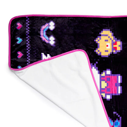 Hello Kitty Retro Pixel Throw Blanket