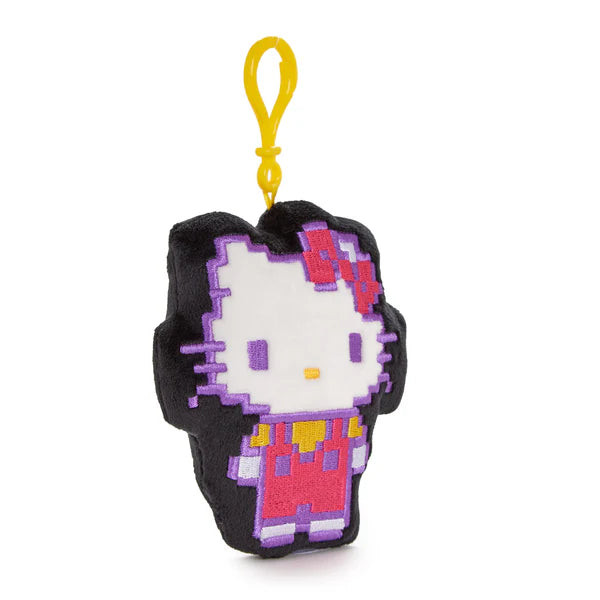 Hello Kitty Retro Pixel Squeezable Mascot Clip On